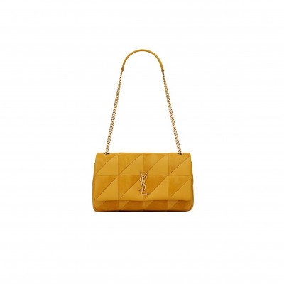 YSL JAMIE MEDIUM IN SUEDE AND LAMBSKIN 515821COPP77019 (25*15*7.5cm)